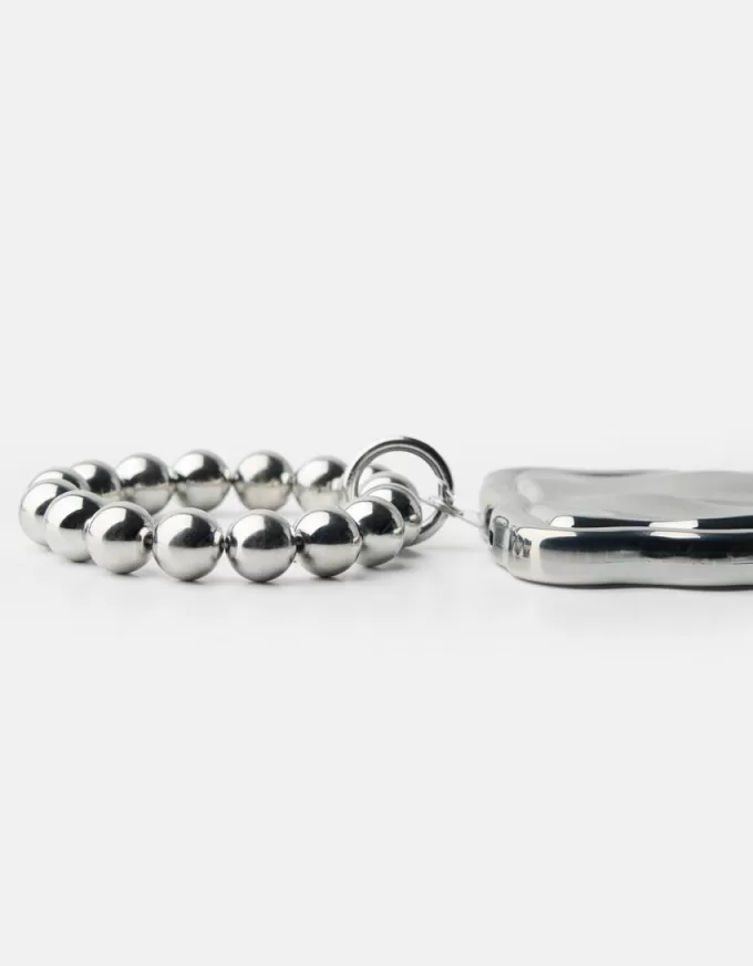 Funda metalica para celular con pulsera Grey Funda metalica para celular con pulsera Grey