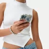 Funda metalica para celular con pulsera Grey Funda metalica para celular con pulsera Grey