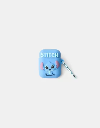 Funda para AirPods Lilo y Stitch Blue