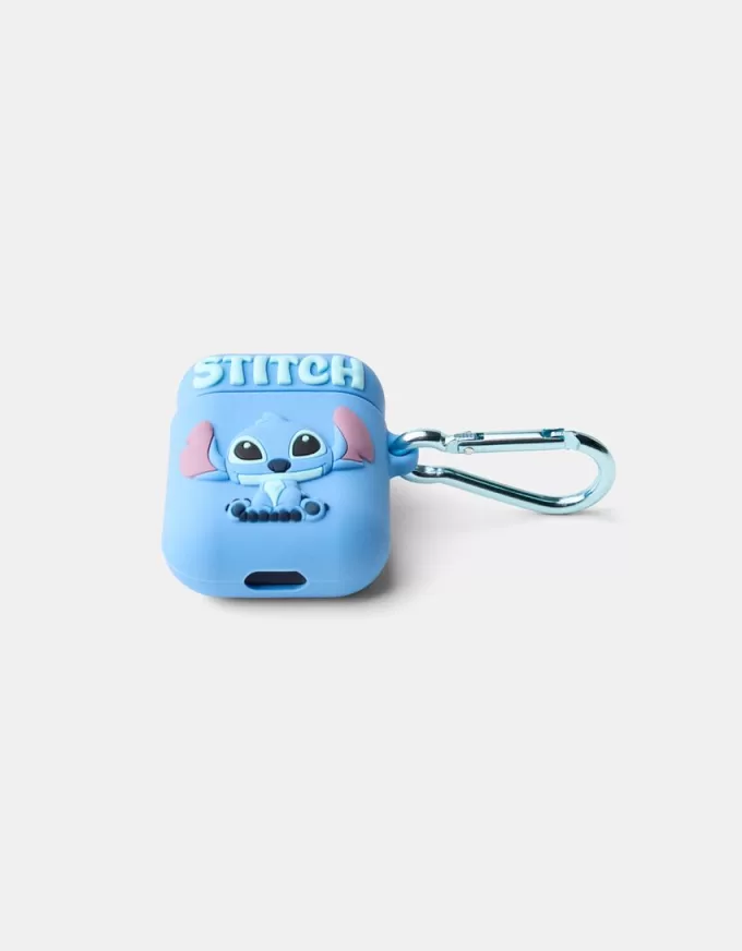 Funda para AirPods Lilo y Stitch Blue