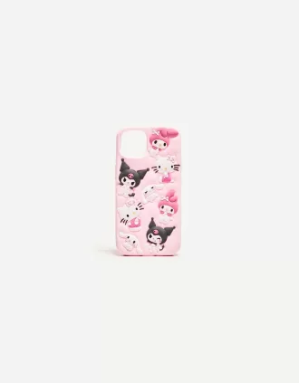 Funda para iPhone Hello Kitty y sus amigos Pink