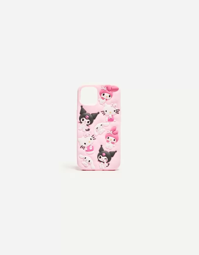Funda para iPhone Hello Kitty y sus amigos Pink