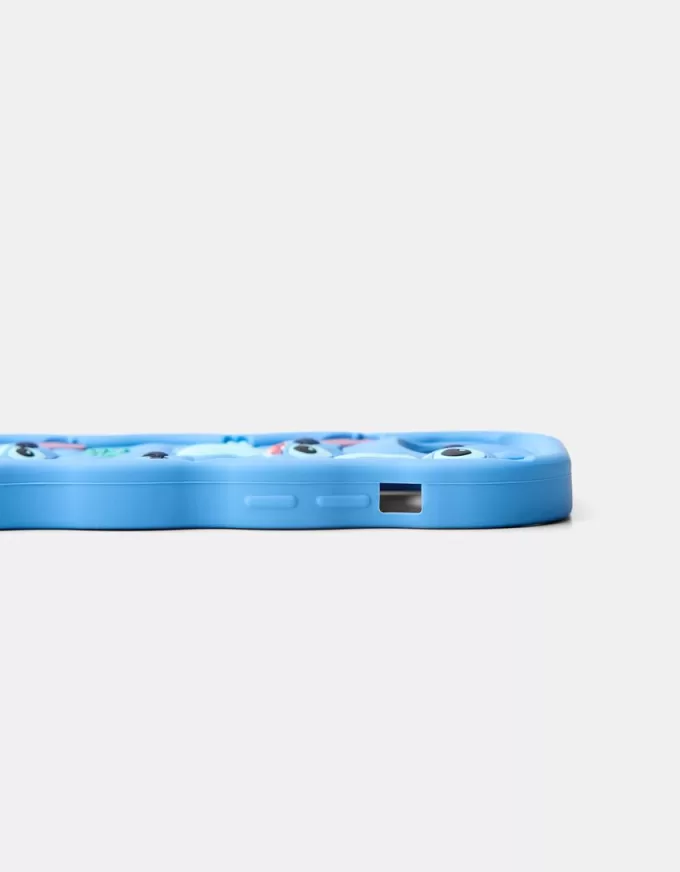 Funda para iPhone Lilo y Stitch Blue