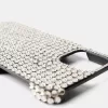 Funda para iPhone adornada con strass Black Funda para iPhone adornada con strass Black