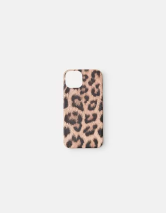 Funda para iPhone con estampado animal Brown