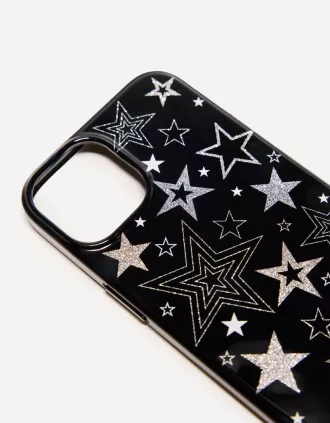 Funda para iPhone con estrella Black