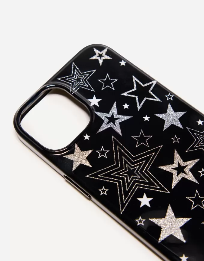 Funda para iPhone con estrella Black