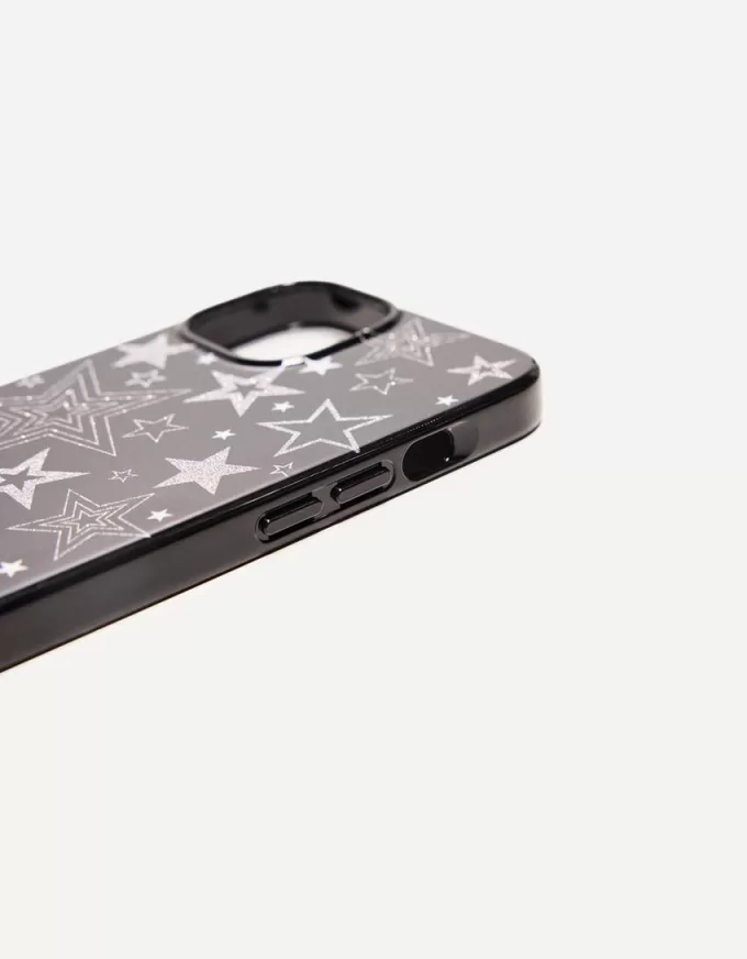 Funda para iPhone con estrella Black