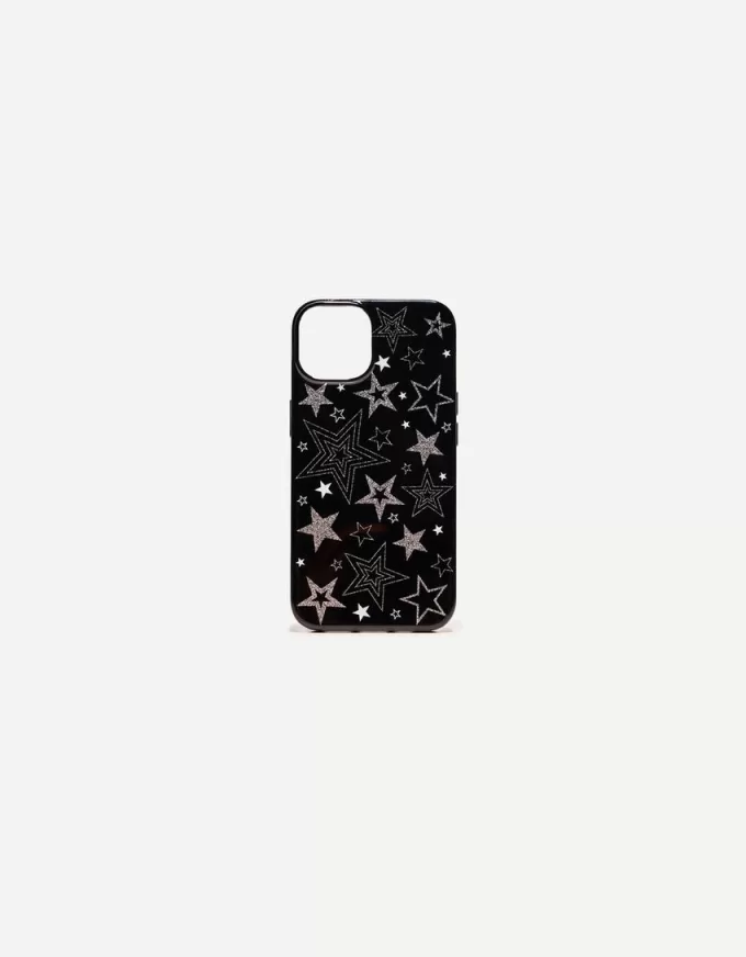 Funda para iPhone con estrella Black