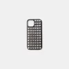 Funda para iPhone con tachuelas Silver