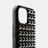 Funda para iPhone con tachuelas Silver