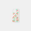 Funda para móvil cereza en relieve Red