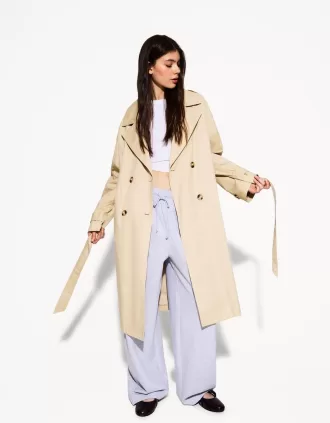 Gabardina Camel