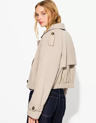 Gabardina corta Sand