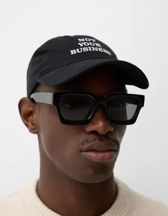 Gorra bordada Black
