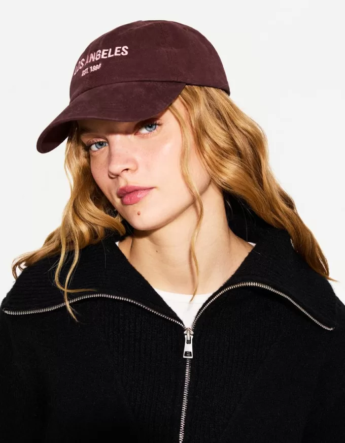 Gorra bordada Brown Gorra bordada Brown
