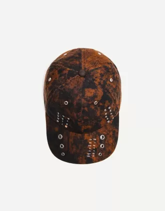Gorra con ojales Black