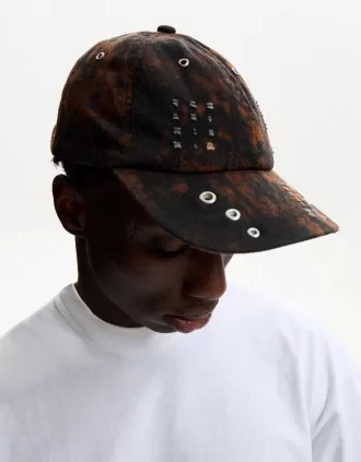 Gorra con ojales Black