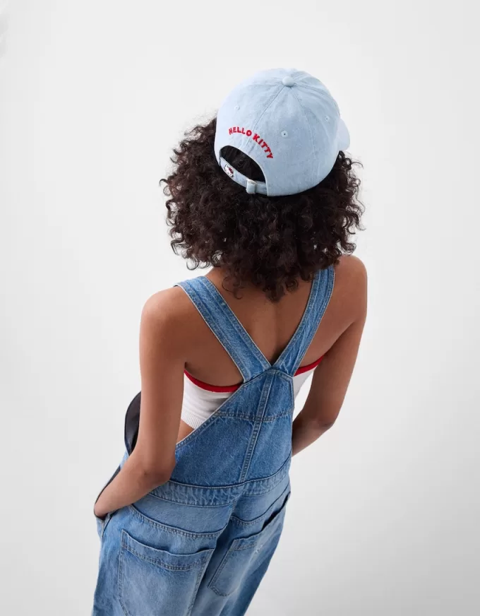 Gorra vaquera Hello Kitty Manía Blue