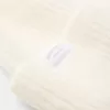 Gorro de canalé Cream