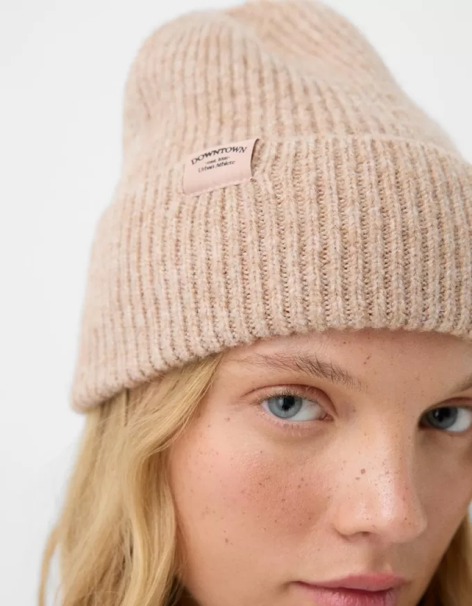 Gorro de canalé Sand