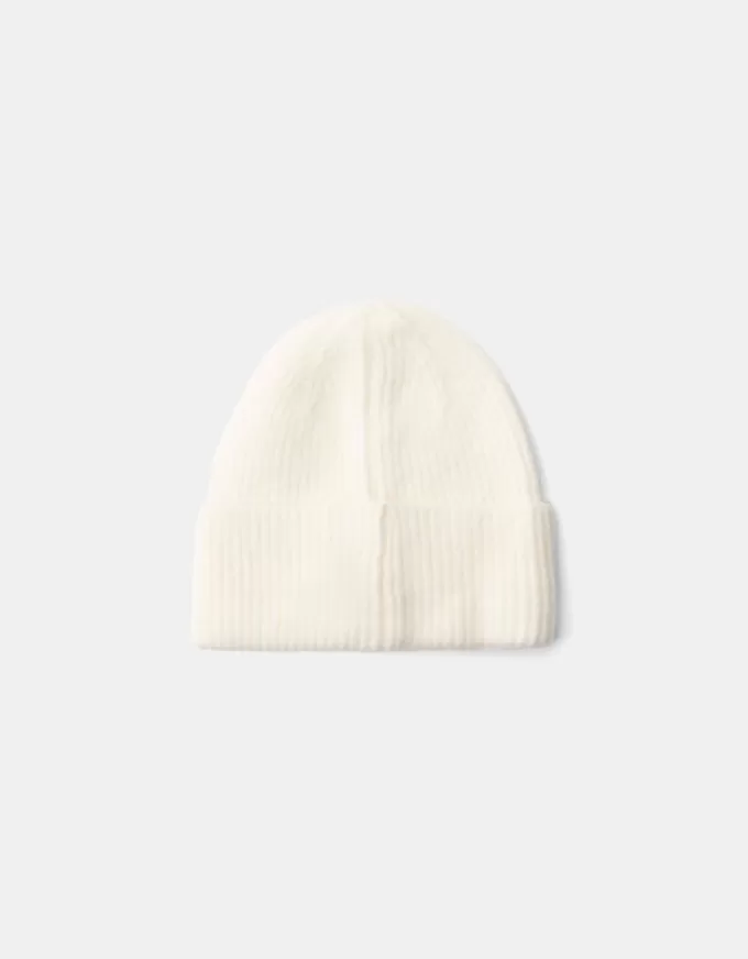 Gorro de canalé Cream