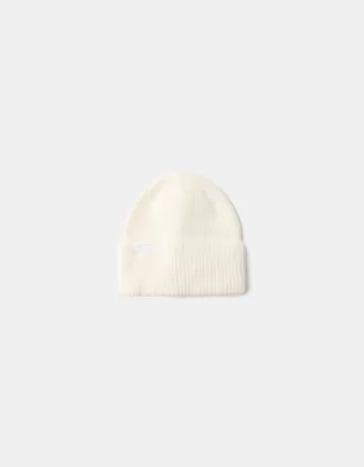 Gorro de canalé Cream
