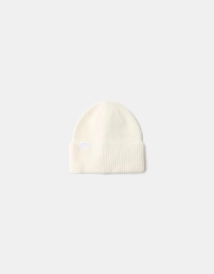 Gorro de canalé Cream