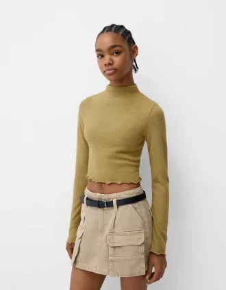 Jersey de cuello alto Green