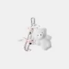 Llavero oso White