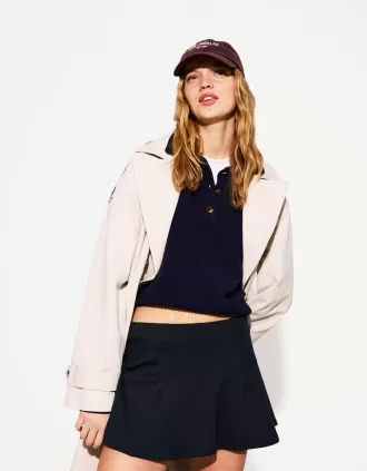 Mini falda Navy