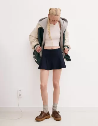 Mini falda Navy