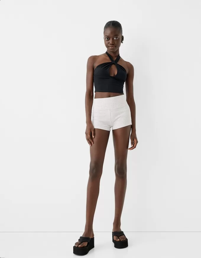 Mini pantalones cortos Grey