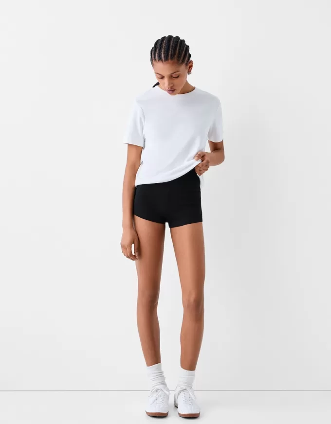 Mini pantalones cortos Black