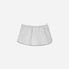 Minifalda con doble cintura Grey