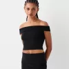 Minifalda con pliegues en la cintura Black