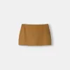 Minifalda de antelina Brown