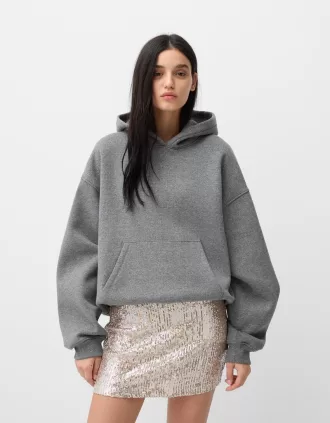 Minifalda de lentejuelas Silver