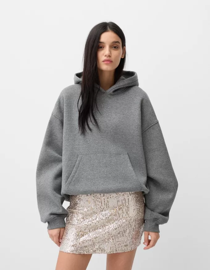 Minifalda de lentejuelas Silver