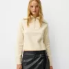 Minifalda de piel sintética Black