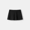 Minifalda tacto suave Dark grey