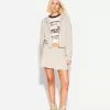 Minifalda tacto suave Sand