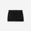 Minifalda utilitaria Black
