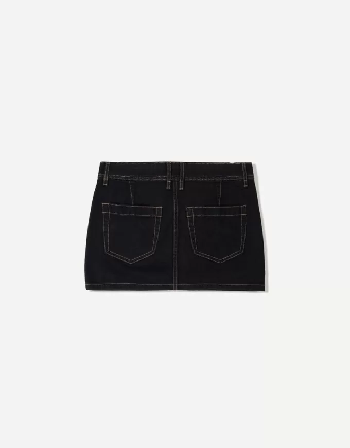 Minifalda utilitaria Black