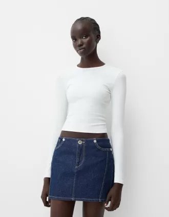 Minifalda vaquera Navy