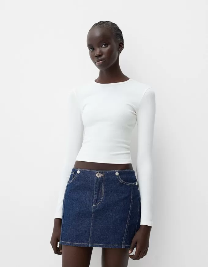 Minifalda vaquera Navy