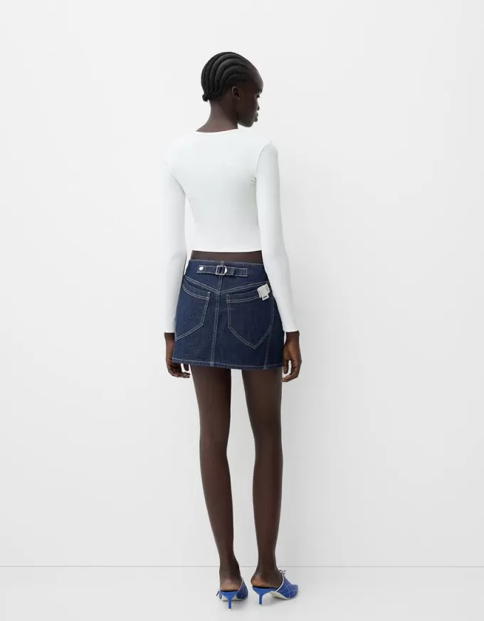 Minifalda vaquera Navy