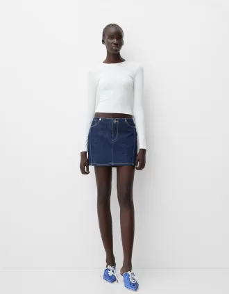 Minifalda vaquera Navy