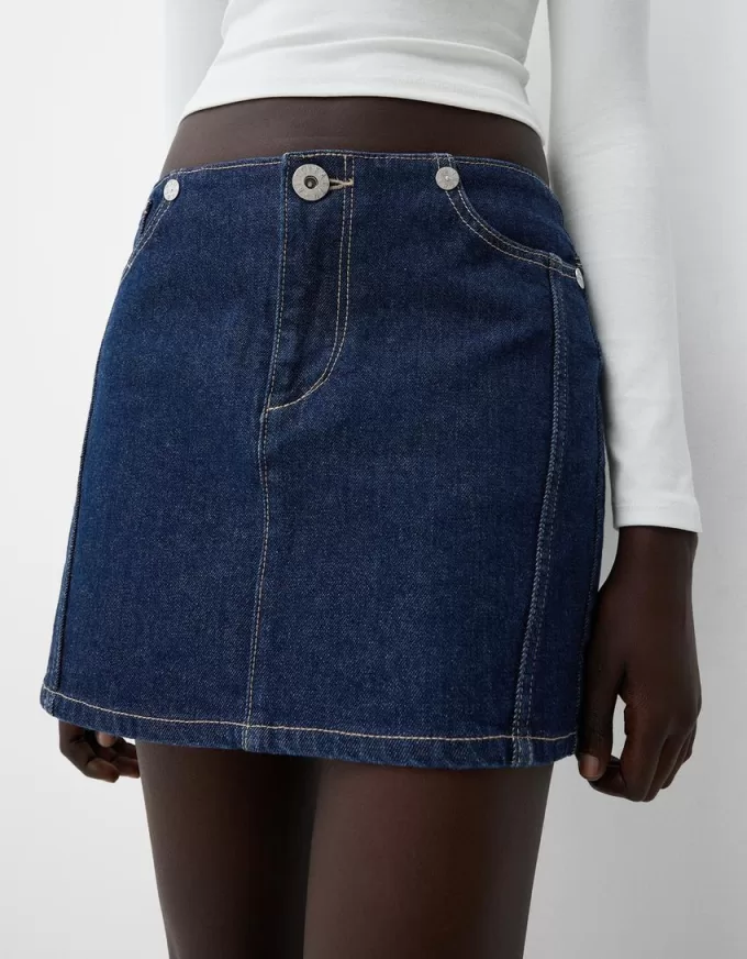 Minifalda vaquera Navy
