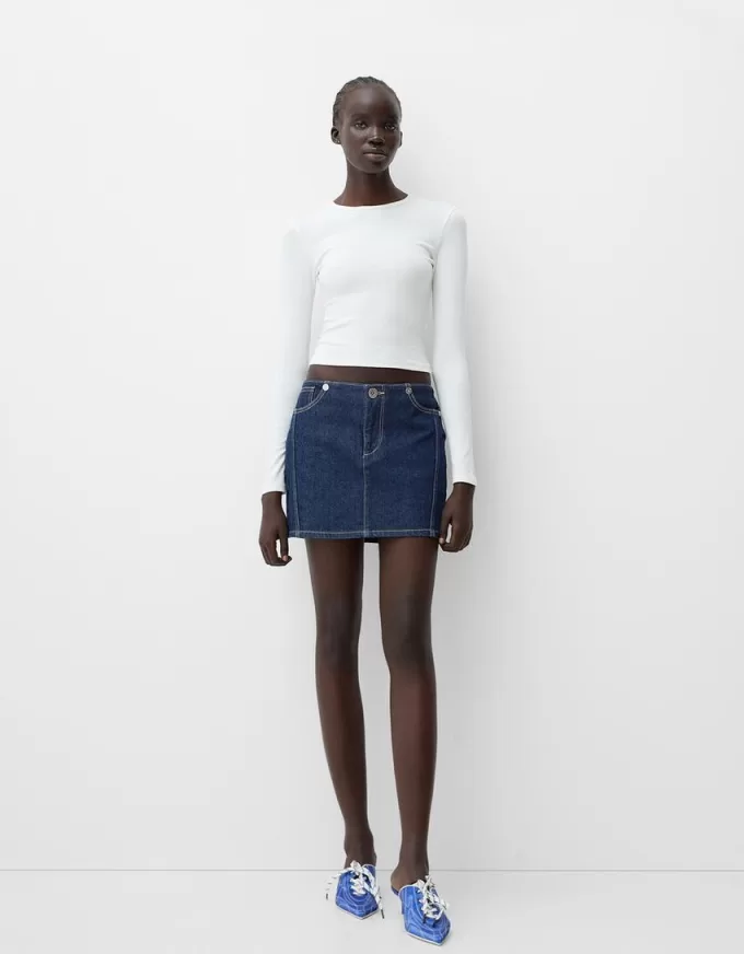 Minifalda vaquera Navy